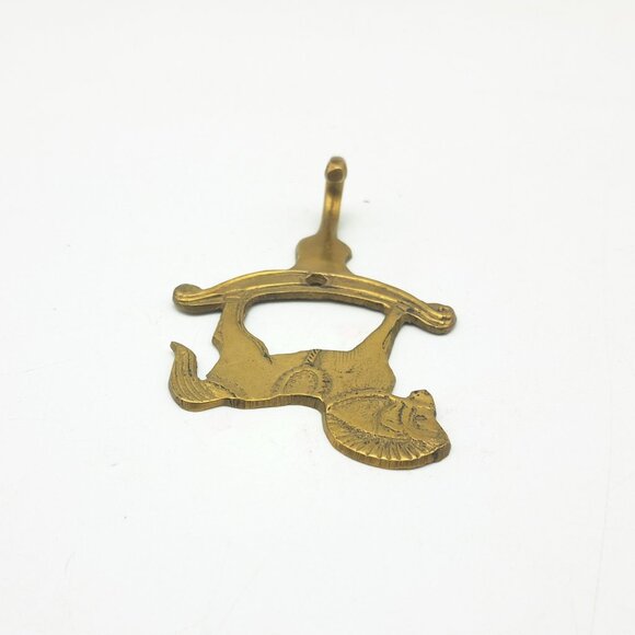 Brass Horse Coat Hook - Picture 7 of 11